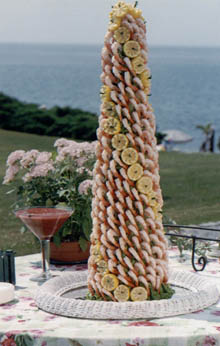 Shrimp Tower by New York Caterer - Elegant Eating 