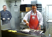 Grilling Tenderloin Steak in Cooking Class