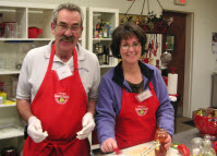 Couple in Cooking Class