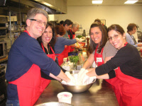 Making Mozzarella - Cooking Class at Elegant Eating Cooking School