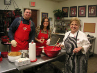 Myra with Cooking Class Participants