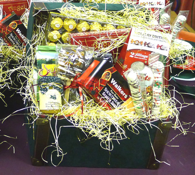 Keepsake Trunk Gift Basket for Christmas, Chanukah or any special occasion.