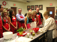 Demo During Cooking Class