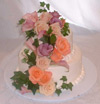 Two Tiered Cake - Delicious Catered Food by Elegant Eating - Long Island Caterer
