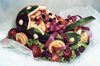 Baby Carriage Fruit Display - Catered Food by Elegant Eating - Long Island Caterer
