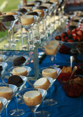 Customize Your Own Dessert: Cheesecake & Molten Chocolate Cake Dessert Bar By Elegant Eating Caterers, Smithtown, Suffolk County, Long Island