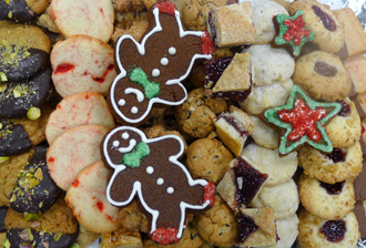 Cookie Tray for the Holidays made by Elegant Eating