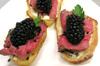 Crostini with Beef - Creative, Beautiful and Delicious Appetizers 