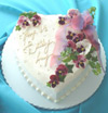 Heart Shaped Cake - Delicious Catered Food by Elegant Eating - Long Island Caterer