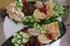 Mid-East Dip Display - Catered Food by Elegant Eating - Long Island Caterer