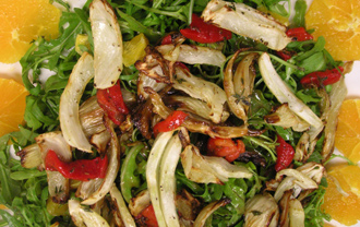Roasted Fennel Salad