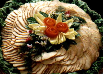 Sliced Turkey Platter - By Suffolk County Caterer Elegant Eating