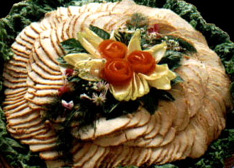 Sliced Turkey Platter - By Suffolk County Caterer Elegant Eating