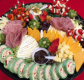 Cocktail Party Grazing Tray - Great for entertaining, bringing to a party or giving as a gift.