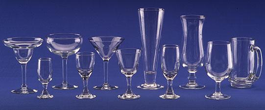 Stemmed Barware - Glassware rentals for your catered event