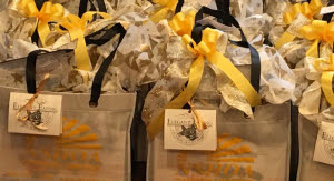 Custom Imprinted Holiday Gift Bags for Patients and Clients