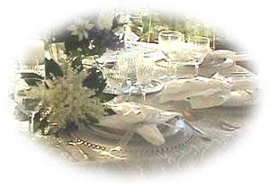 Beautiful table setting by Smithtown Caterer - Elegant Eating